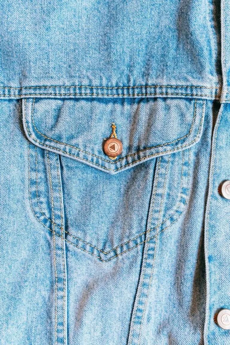 Close-up of soft fabric material for clothing